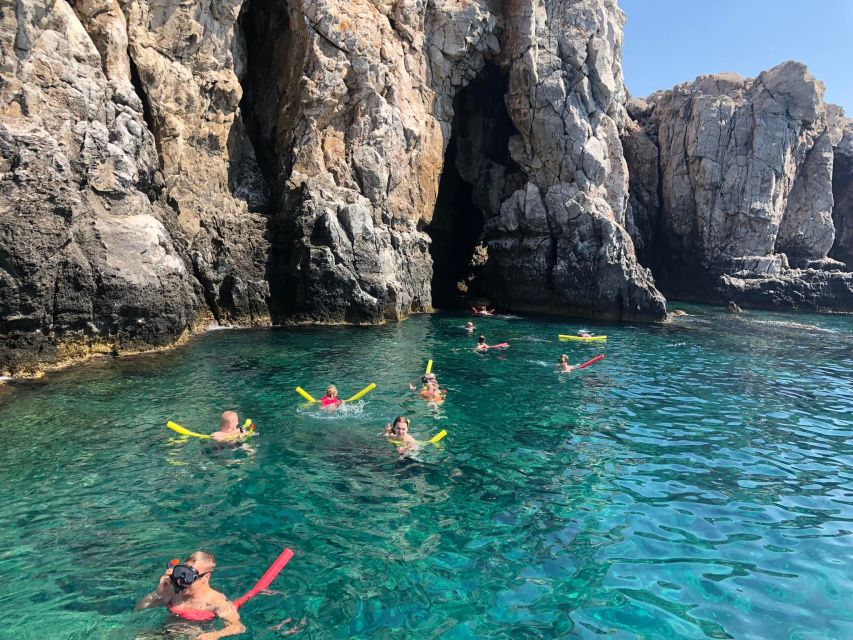 Faliraki: Boat Trip to Afantou Caves, Antony Quinn, Ladiko - Ladiko Bay: 40 minutes in a smaller cove