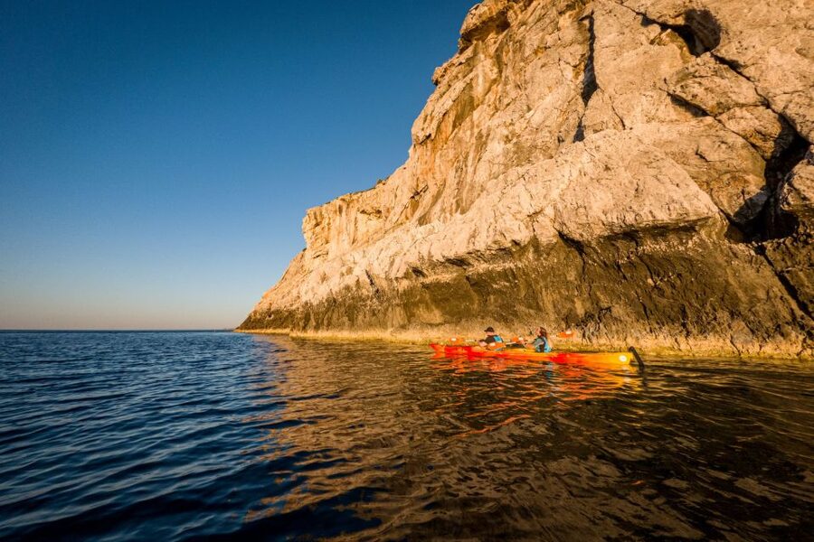 Faliraki: Sunrise Sea Kayaking Experience with Breakfast - Starting at Kathara Beach with a proper briefing