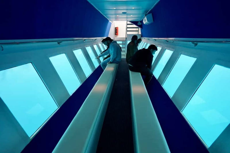 Faliraki: Yellow Sub Cruise to Anthony Quinn Bay & the Caves - What the semi-submarine is really like
