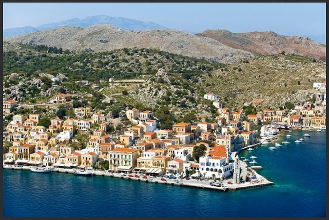 Fast Boat To Symi with a swimming stop at St George's Bay! (Only 1hr journey) - The Kali Strata option for active walkers