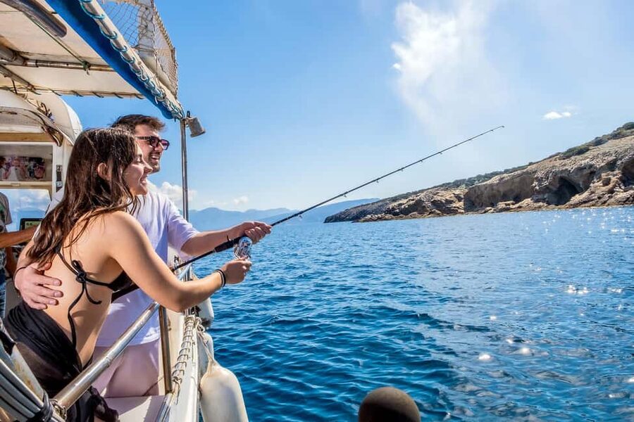 Fishing Trips Agios Nikolaos - What the four hours feel like