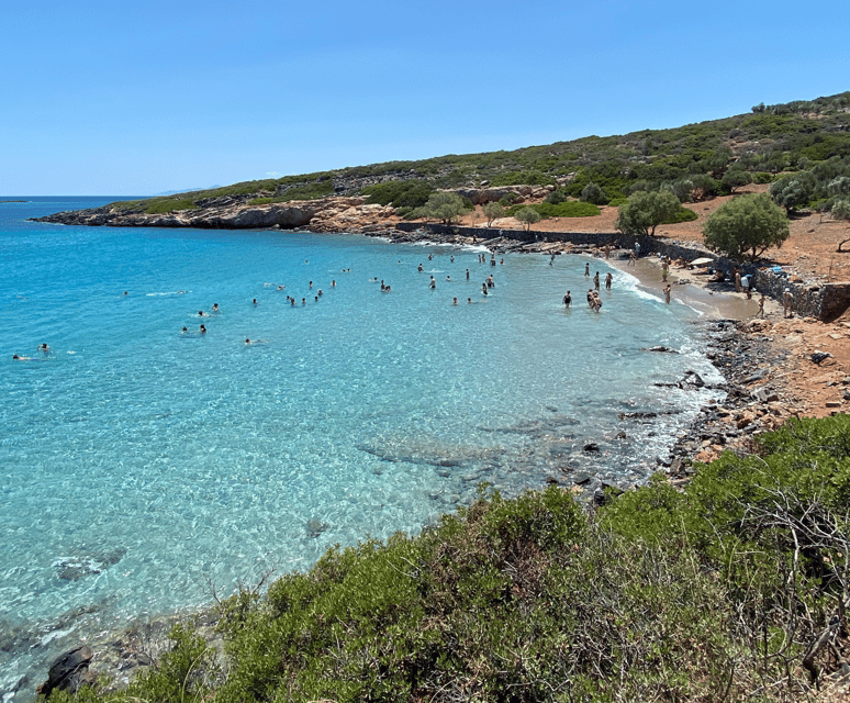 From Ag. Nikolaos: Spinalonga & Kolokytha Cruise with Lunch - Kolokytha Bay brings the swimming break