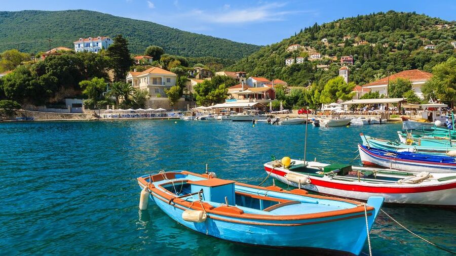 From Agia Effimia: Ithaca Cruise, Gidaki Beach, & Kioni Tour - Vathy: one hour in Ithaca’s capital
