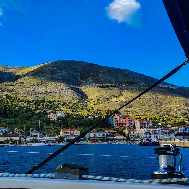 From Agia Efimia: All Inclusive Sailing Day Trip to Ithaca - Swimming, snorkeling, and paddle boarding without a crowd