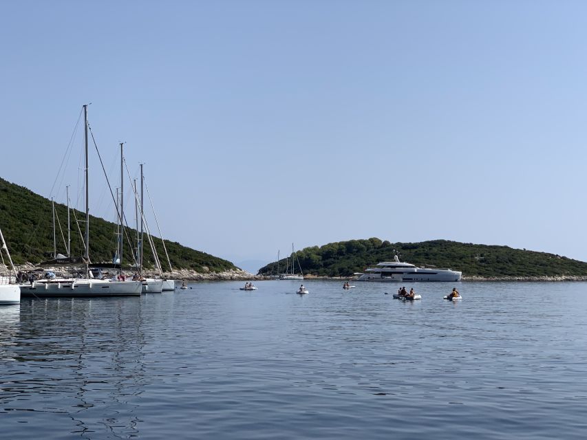 From Agia Efimia: Day Cruise to Ithaki Island with Lunch - Skinos Bay and a relaxed lunch on board