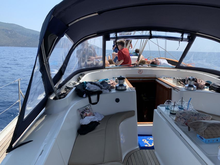 From Agia Efimia: Day Cruise to Ithaki Island with Lunch - Talaros Beach and the final swim