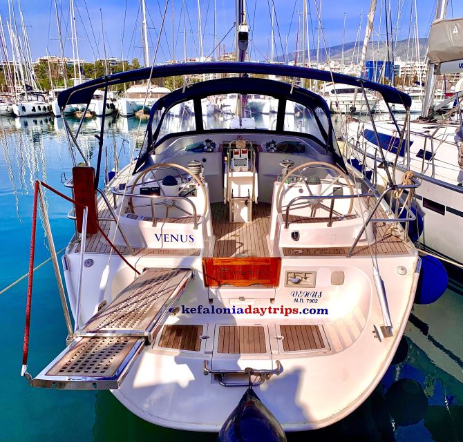 From Agia Efimia: Day Cruise to Ithaki Island with Lunch - What the boat provides during the day