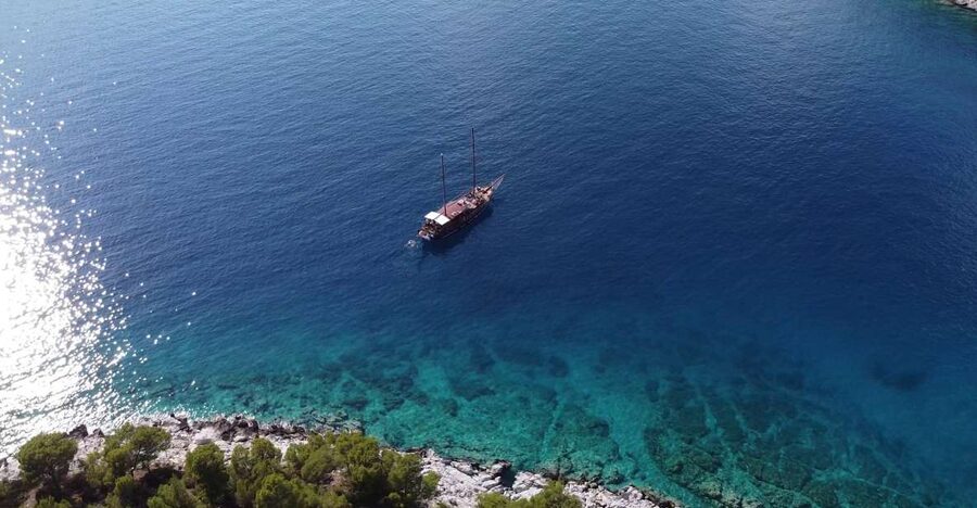 From Athens: Aegina, Agistri and Metopi Day Cruise w/ Lunch - Agistri: pine-covered roads and a short island wander