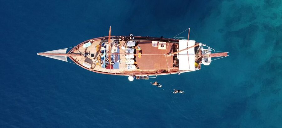 From Athens: Aegina, Agistri and Metopi Day Cruise w/ Lunch - Lunch and the swimming stop
