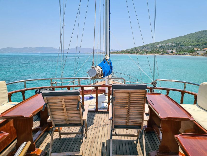 From Athens: Agistri, Moni & Aegina Day Cruise with Swimming - The Moni or Metopi swim stop
