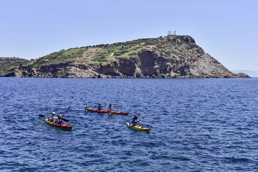 From Athens: Cape Sounion Guided Kayaking Tour with Lunch - Along the Athenian Riviera by Kayak