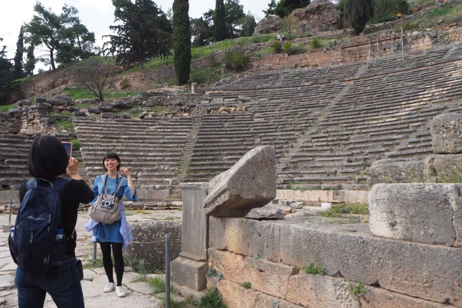 From Athens: Day Tour to Delphi - Lunch in the modern village of Delphi