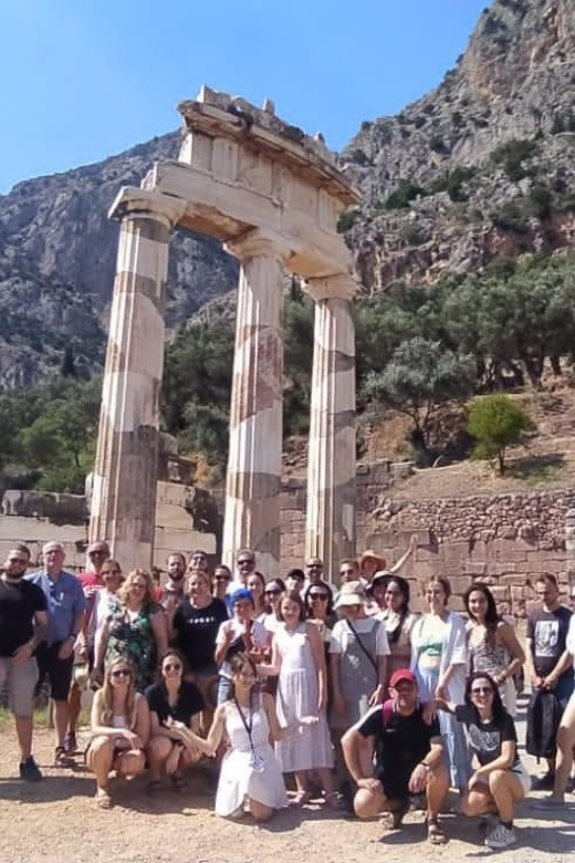 From Athens: Delphi Day Trip & Arachova Village Stop - Exploring the Delphi Archaeological Site