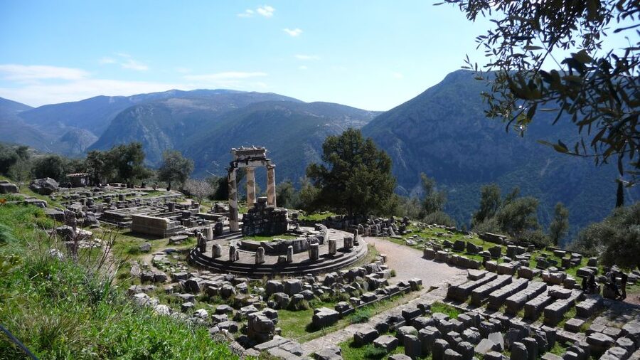 From Athens: Full Day Private Tour of Delphi - Walking uphill to Apollo’s sanctuary