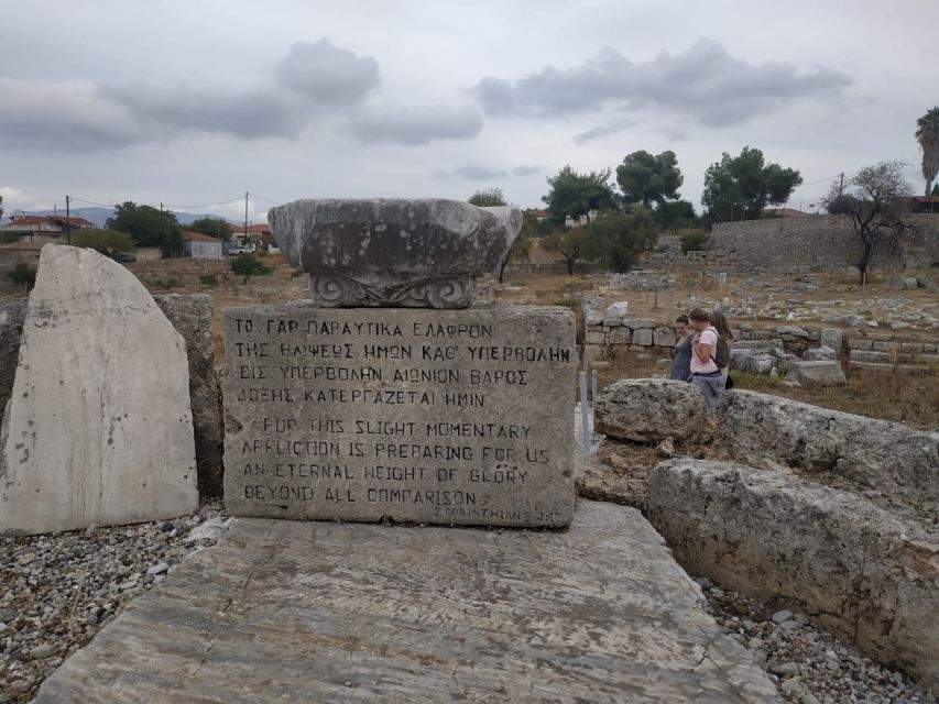 From Athens: Half-Day Biblical Corinth Tour - Ancient Corinth and the Temple of Apollo