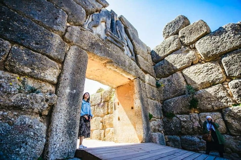 From Athens: Mycenae, Epidaurus & Nafplio Full-Day Tour - Meeting near the Acropolis and crossing into the Peloponnese