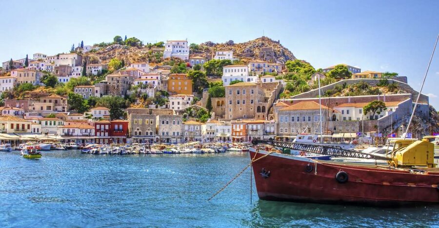 From Athens: Saronic Islands Full-Day Cruise with VIP Seats - Leaving Athens for the Saronic Gulf