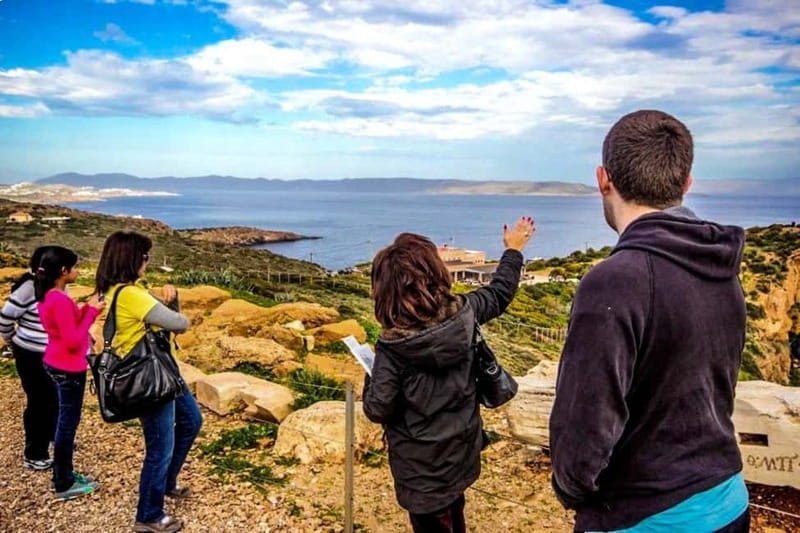 From Athens: Temple of Poseidon & Cape Sounion Half-Day Tour - The ride from Athens through Glyfada and Vouliagmeni