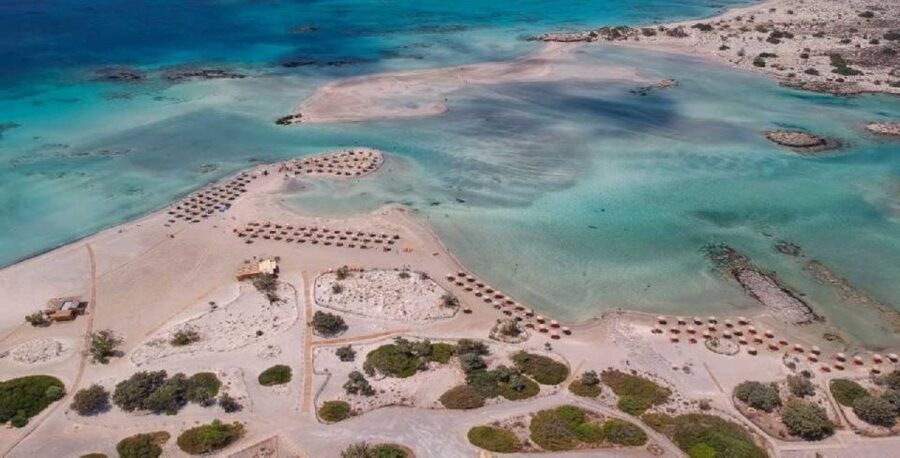 From Chania: Elafonisi Island Day Tour by Bus - Four hours beside the pink-white shore