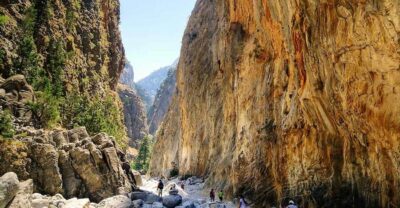 From Chania/Rethymno: Samariá Gorge Guided Hike with Pickup