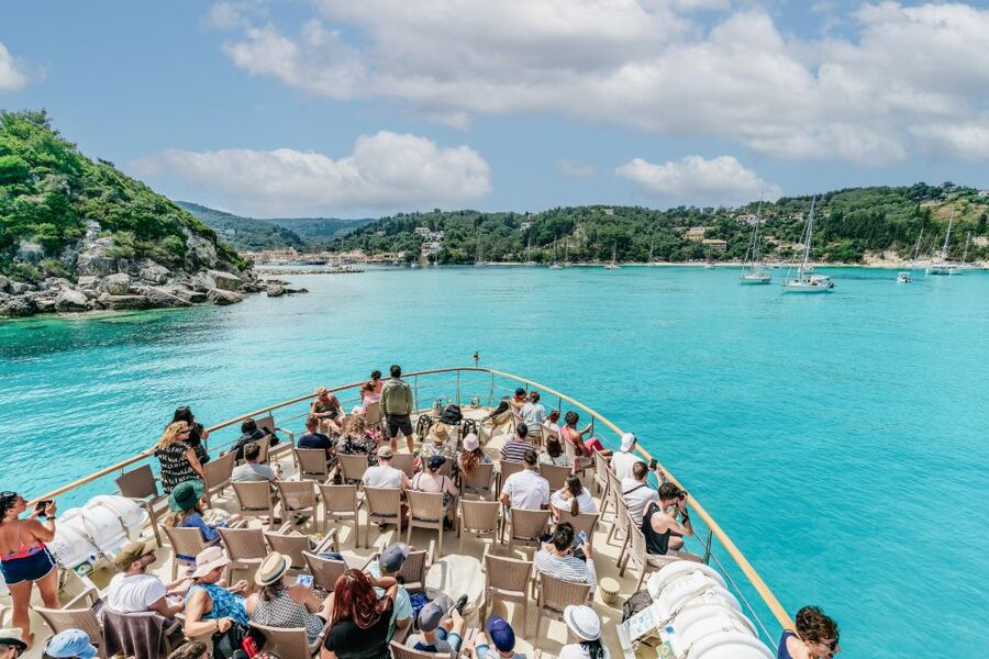 From Corfu Island: Antipaxos & Paxos Blue Caves Boat Cruise - What the $61 fare really gives you