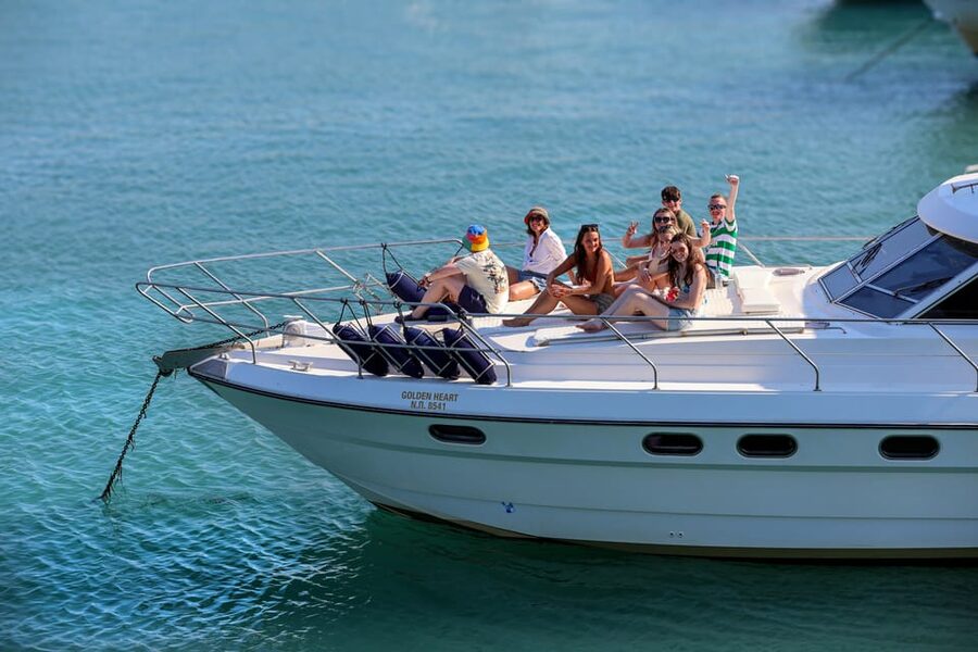 From Corfu: Luxury Yacht Cruise to Sivota and Blue Lagoon - Papanikolis Cave and the first taste of the coast