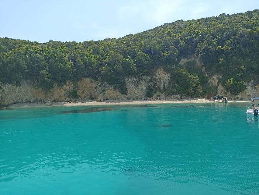 From Corfu Town: Syvota and Blue Lagoon Full-Day Boat Cruise - Two Hours Across the Ionian Sea