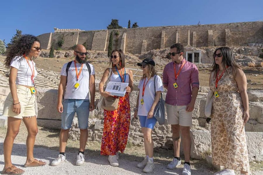 From Cruise Port: The Acropolis & Athens Highlights Tour - Entering the Acropolis from the Southern Slope