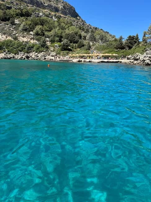 From Faliraki : Speedboat tour kalithea caves&antony kouin - A Fast Start From Faliraki Harbor
