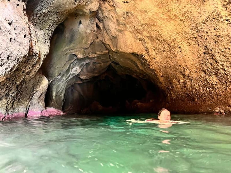 From Faliraki : Speedboat tour kalithea caves&antony kouin - Marine Life, Geology, and Local Stories