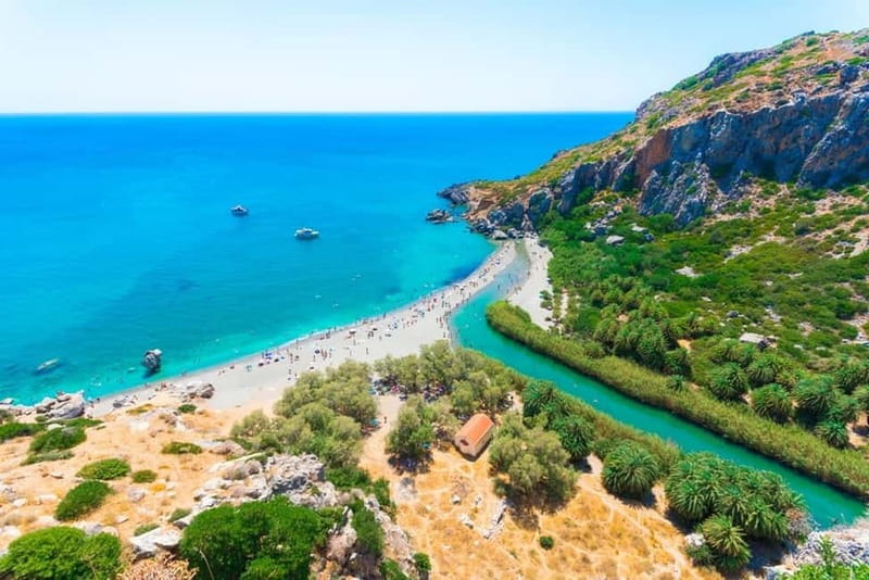From Herakleion: Day Trip to Preveli Beach and Kourtaliotiko - Pickup from Heraklion and the north coast