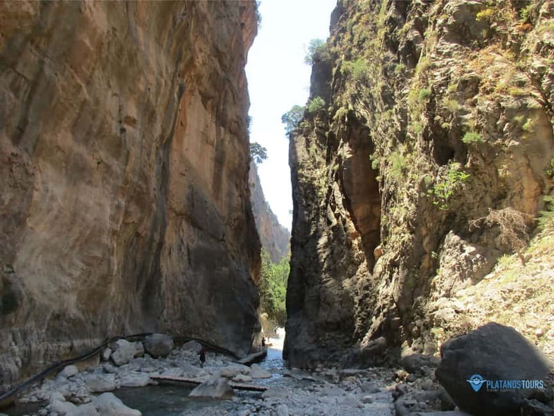 From Heraklion,Agia Pelagia,Malia: Samaria Gorge Guided Trip - Entering Samaria Gorge at Omalos