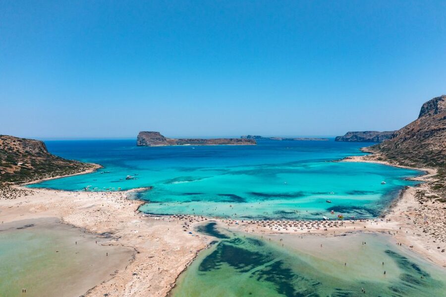 From Heraklion: Cruise to Balos Lagoon and Chania Old Town - Balos Lagoon, with beauty and practical limits