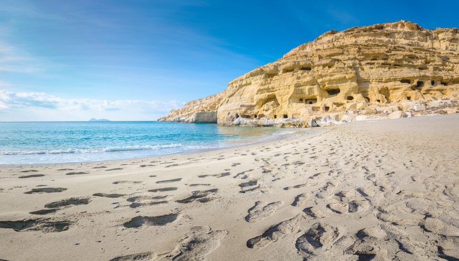 From Heraklion: Day Trip to Matala Hippie Beach and Caves - Guide service and the value of the ride