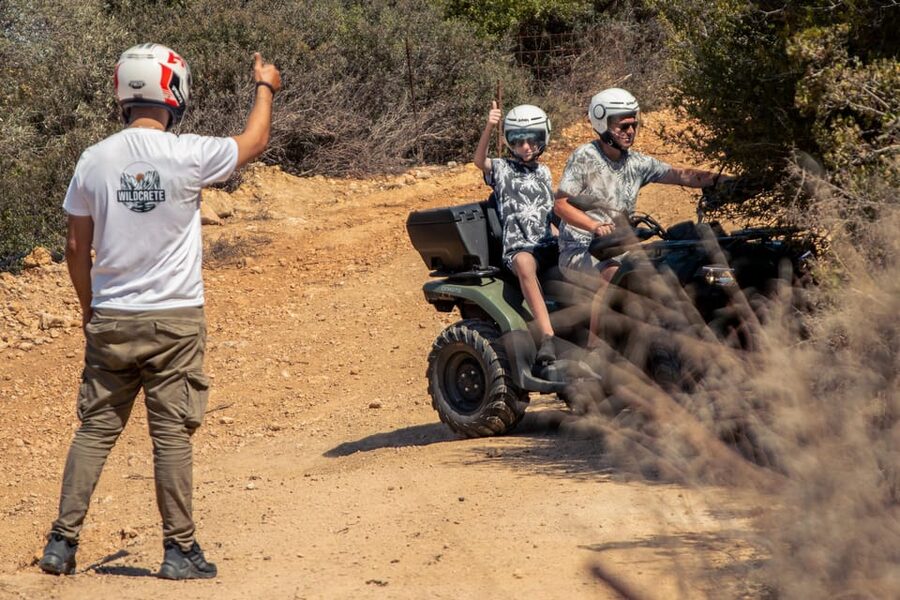 From Heraklion: Quad Safari Wild Crete Day Tour - Starting in Hersonissos With a Proper ATV Lesson