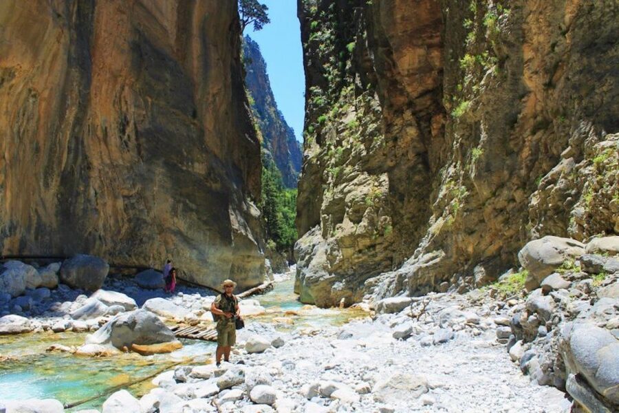 From Heraklion: Samaria Gorge & Agia Roumeli Hiking Day Trip - The first six kilometers: beautiful, steep, and hard on the knees