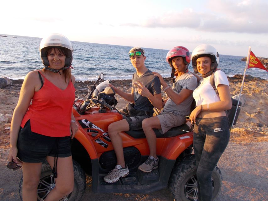 From Hersonissos/Malia: Guided Sunset Quad Safari - Key points before you book