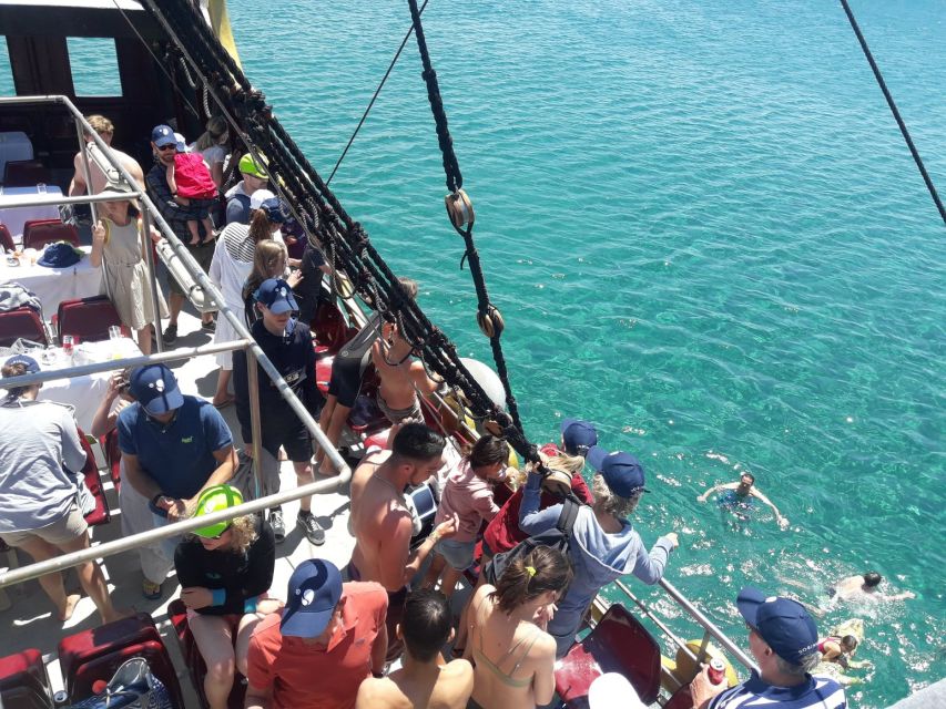 From Kardamena: Nisyros, St.Antonios & Yali Islands Cruise - Lunch on board, with a practical catch