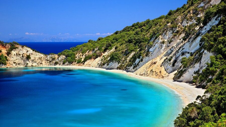 From Kefalonia: Day Trip to Ithaki Island with a Swim Stop - Gidaki Beach: clear water and no road access
