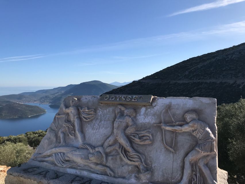 From Kefalonia: Ithaca Island Full-Day Bus Tour - Kathara Monastery and Ithaca from above