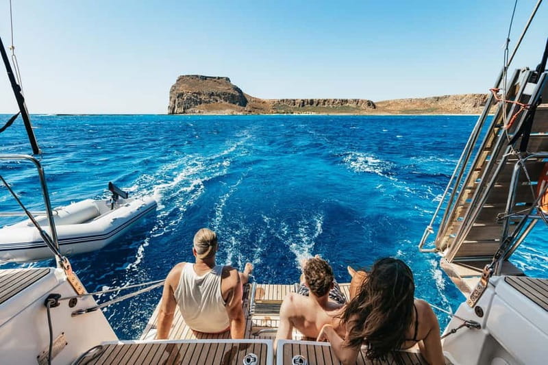 From Kissamos: Balos Gramvousa Sailing Cruise with Lunch - Balos Lagoon, Clear Water, and Beach Time