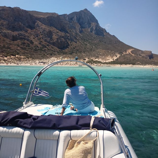 From Kissamos Port: Balos and Gramvousa Private RIB Cruise - Leaving Kissamos on a private RIB