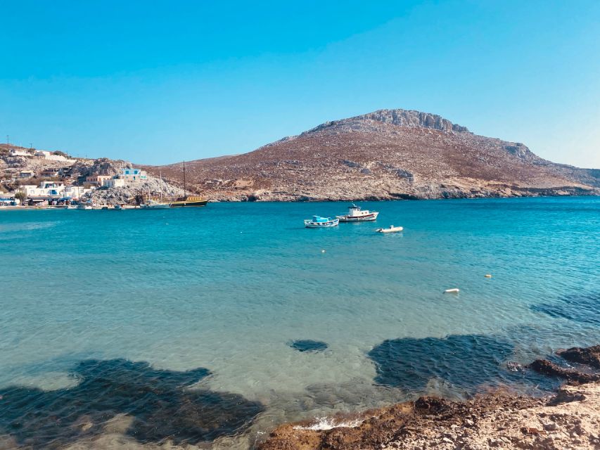 From Kos: Kalymnos, Pserimos and Plati Day Cruise with Lunch - Lunch and drinks on board