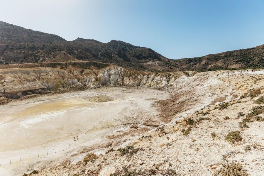 From Kos: Nisyros Island Volcano and Panagia Spiliani - Mandraki: white houses, lunch, and a slower hour