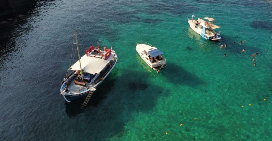 From Lefkimmi: Boat Trip to Sivota & Blue Lagoon - Mourtos Sea Cave: The First Big Sight