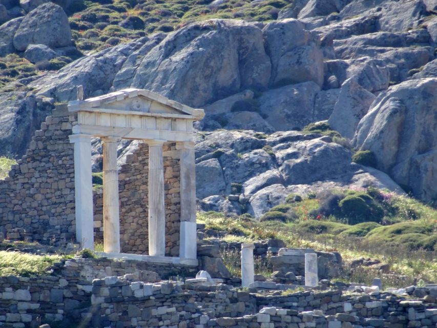 From Mykonos: Ancient Delos Tour - Walking through the ancient city