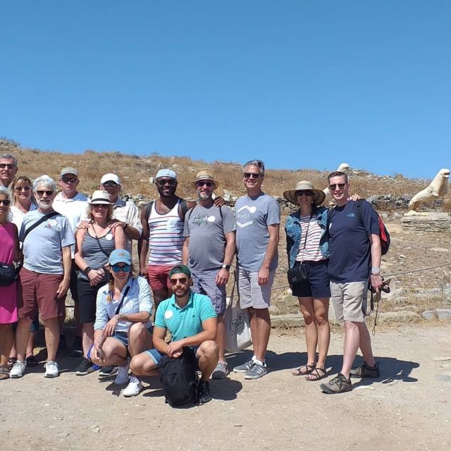 From Mykonos: Ancient Delos Tour - Meeting at St. Nikolas Church and crossing from Mykonos