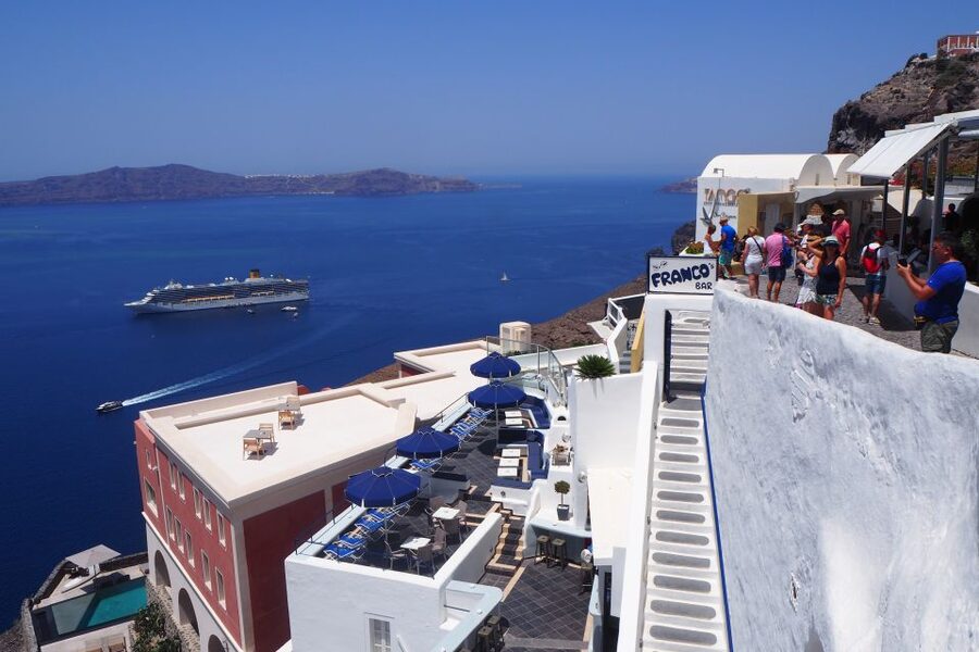From Naxos: Full-Day Boat Trip to Santorini - The return bus and night crossing to Naxos