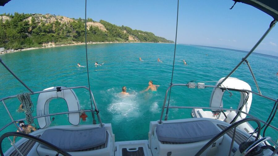 From Nea Fokea: Chalkidiki 6-Hour Cruise by Sailing Boat - What the $89 price gets you