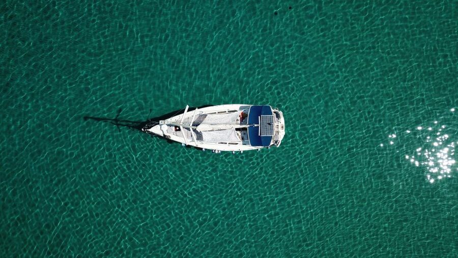 From Nea Fokea: Chalkidiki 6-Hour Cruise by Sailing Boat - Afytos: your first chance to swim